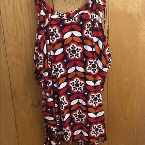 Asha Geometric Print Skirt  Size M/L